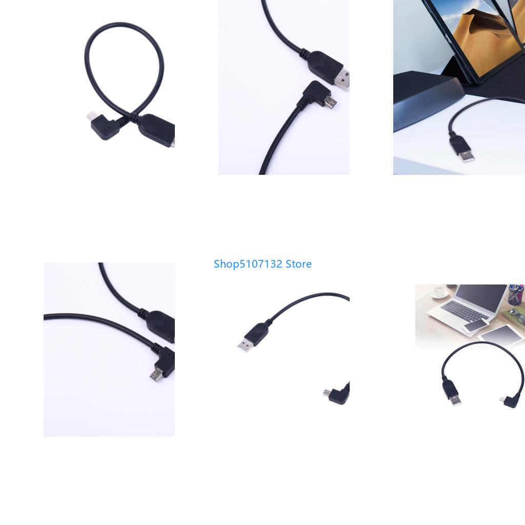 Electronics And Gadgets C - 87HD 90도 미니 USB 데이터 케이블,