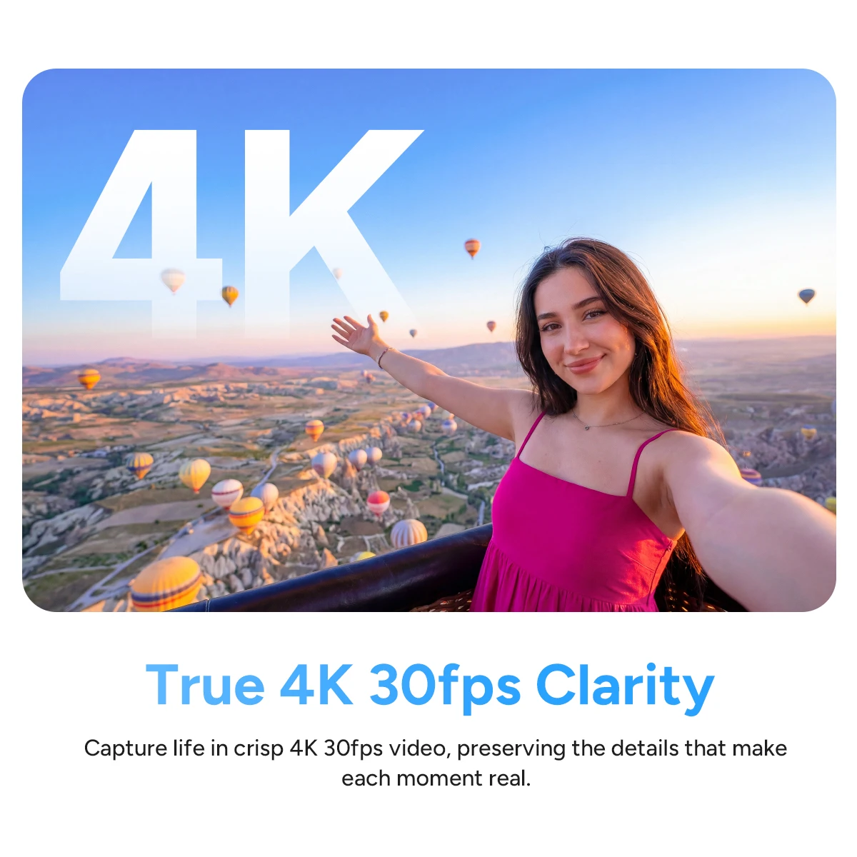 Action Camera 4K - SJCAM C100PRO 방수 미니 액션캠 4K