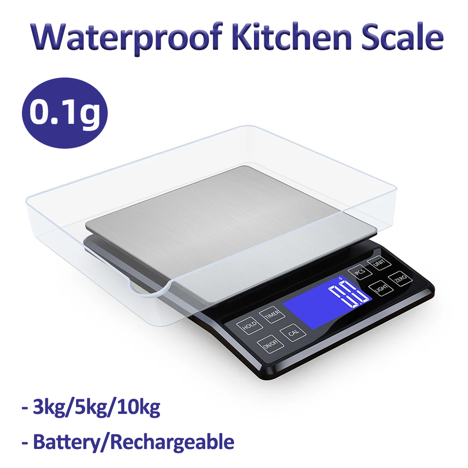 Kitchen Electronics Gadgets - 디지털 주방 체중계 고정밀 가정용 방수