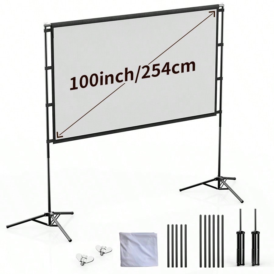Mini Projector Portable - XBJ 100인치 4K 울트라 HD 프로젝션
