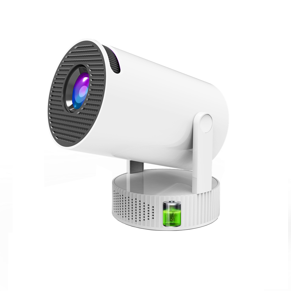 Mini Projector Portable - 2026년형 충전식 HY300 Pro+ 미니 프로젝터,