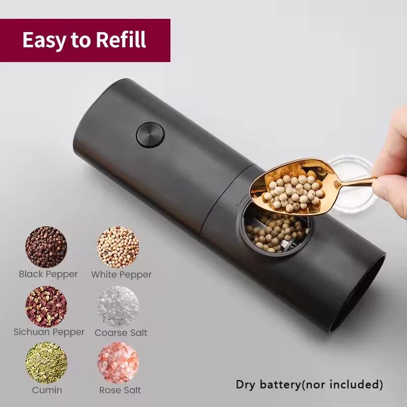 Kitchen Electronics Gadgets - 전기 자동 소금 및 후추 그라인더