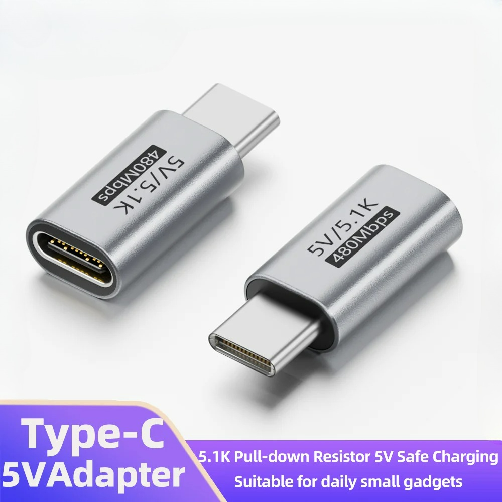 Electronics And Gadgets C - USB-C 5.1K 저항 충전 어댑터 안전한