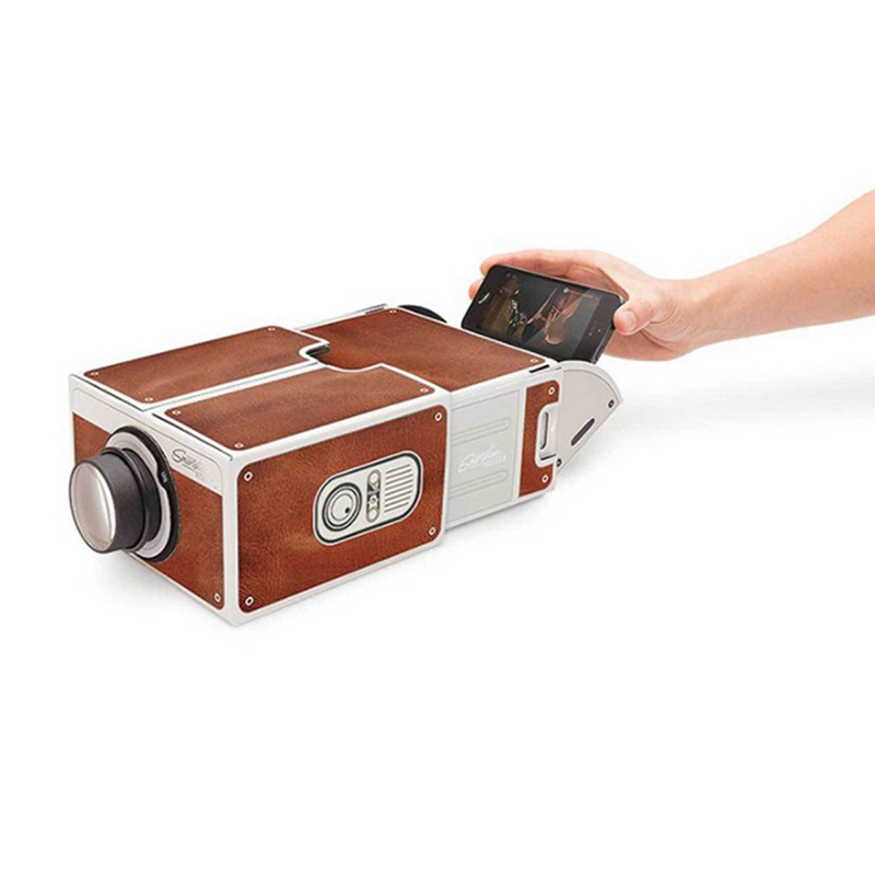 Mini Projector Portable - 미니 스마트폰 프로젝터 조명 노벨티, 조정