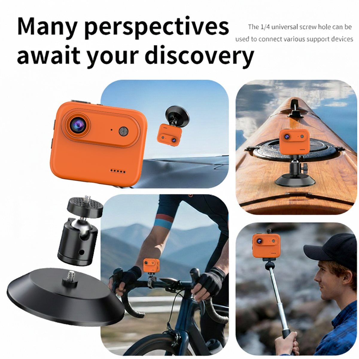 N05R 4K 액션 카메라 2.0인치 HD 플립 스크린 - Action Camera 4K 리뷰 및 가격