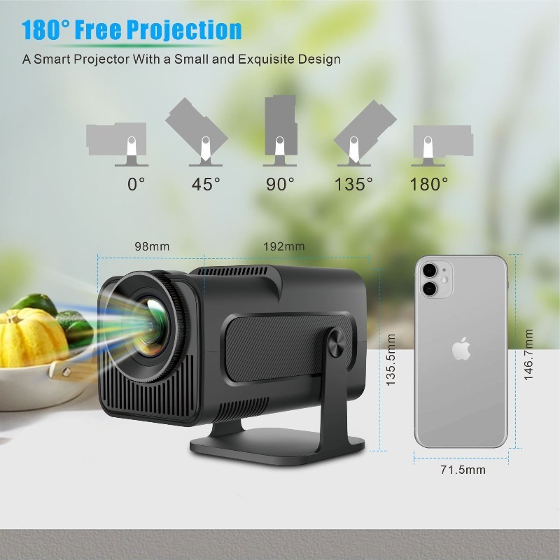 오리지널 HY320mini 휴대용 프로젝터 미니 홈시어 - Mini Projector Portable 리뷰 및 가격