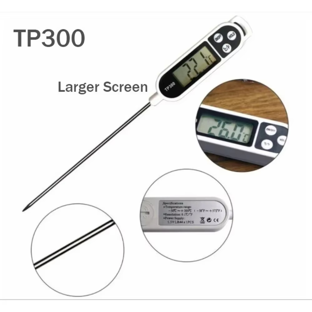 음식 온도계 TP300 디지털 주방용 물/기름 온도계  - Kitchen Electronics Gadgets 리뷰 및 가격