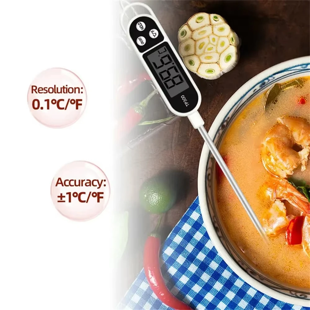 1-10P 디지털 주방 음식 온도계 TP300 고기 요 - Kitchen Electronics Gadgets 리뷰 및 가격