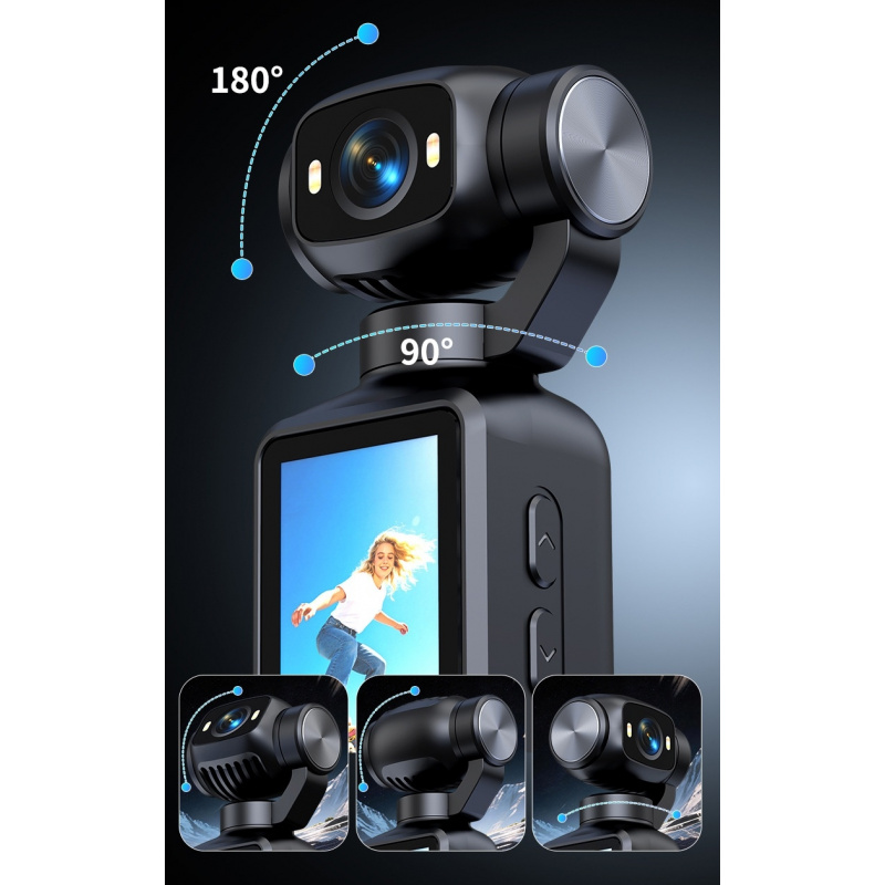 1pc 핸드헬드 액션 카메라 4K HD 비디오 레코더  - Action Camera 4K 리뷰 및 가격