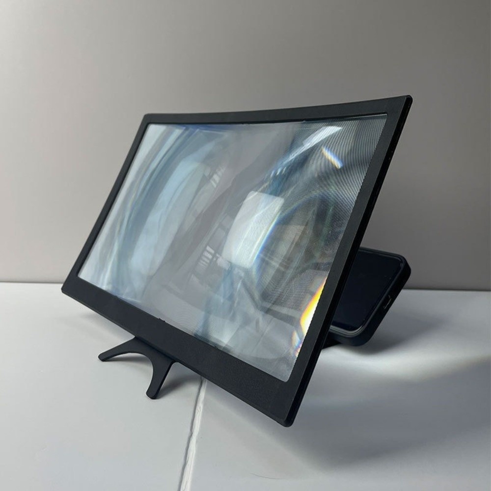 12인치 3D 스크린 확대경 브래킷 곡선형 프레넬 렌즈 - Mini Projector Portable 리뷰 및 가격