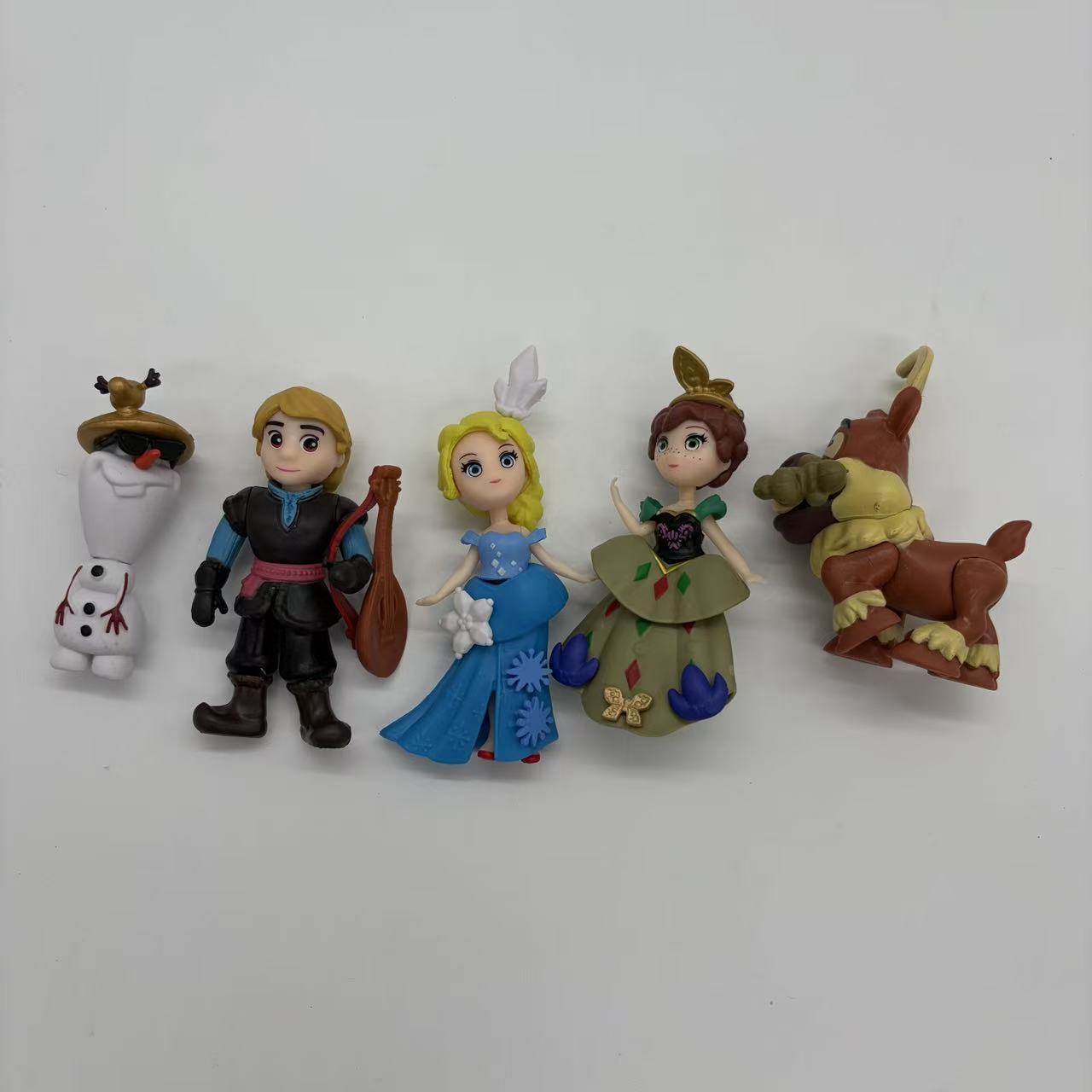 5 개/대 냉동 귀여운 조립 엘사 안나 올라프 스벤 크 - Elsa Gadget 리뷰 및 가격