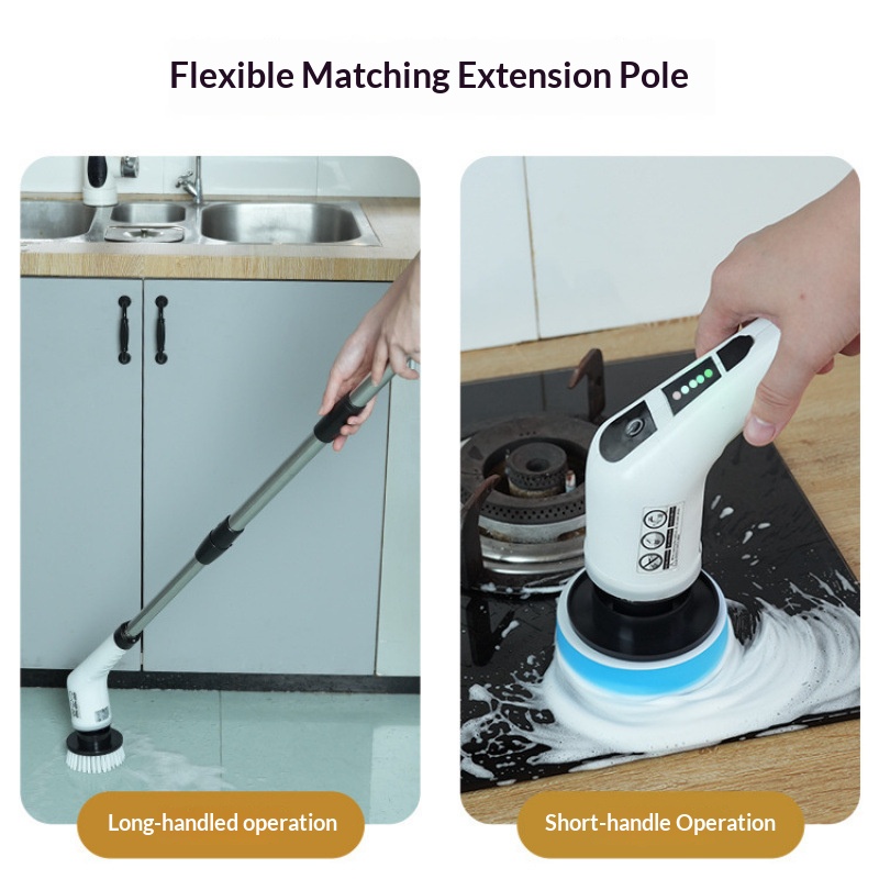 홈피쉬 무선 회전식 청소 브러쉬, 욕실 주방 화장실 다 - Kitchen Electronics Gadgets 리뷰 및 가격
