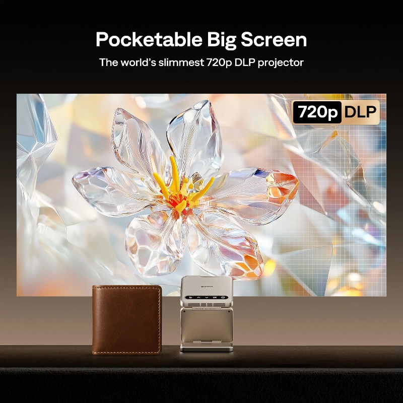인잠 ZIP 골드 트라이폴드 휴대용 프로젝터 DLP 미 - Mini Projector Portable 리뷰 및 가격