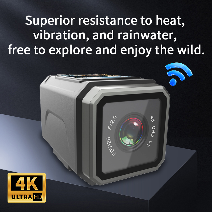 4K EIS 액션 카메라 125 °   오토바이 다이빙 - Action Camera 4K 리뷰 및 가격