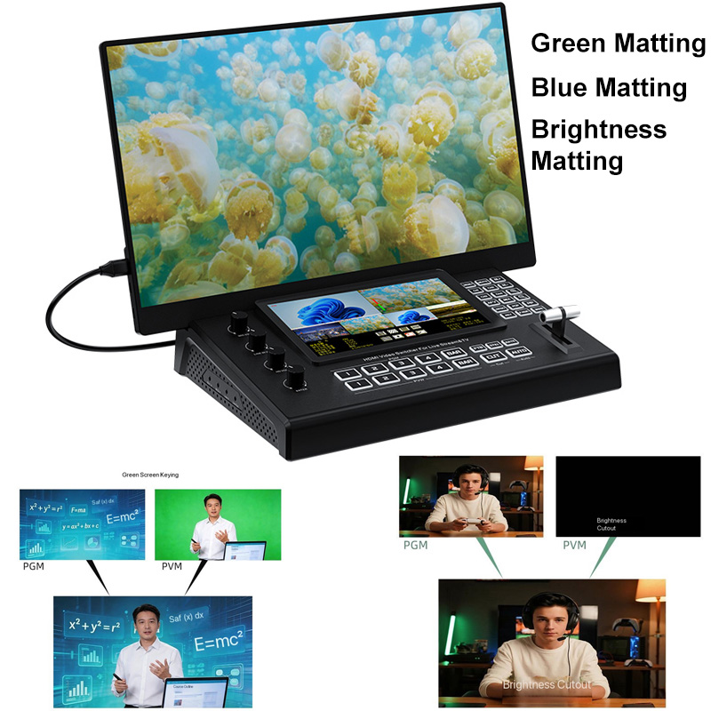USB3.0 4K 4입력 2출력 HDMI 비디오 스위처 - Action Camera 4K 리뷰 및 가격